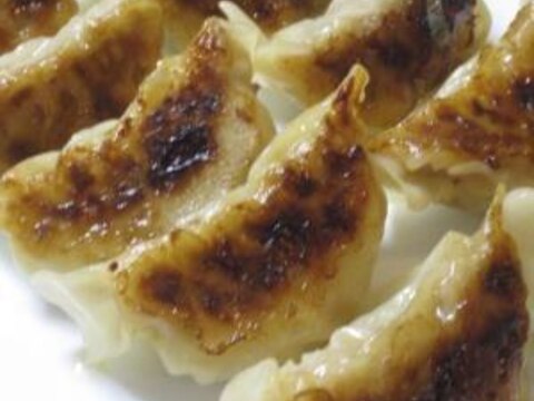 こぶ茶が決めての焼き餃子